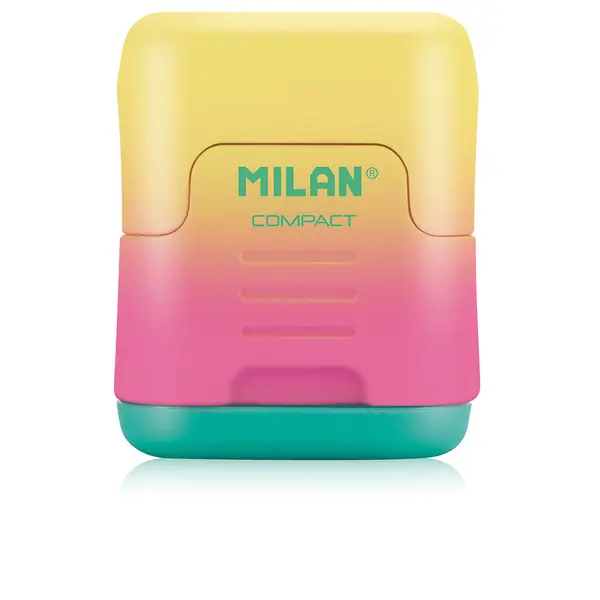 237997-EC Šiljilo plastično 2 rupe MILAN Compact Sunset sort display P24/288