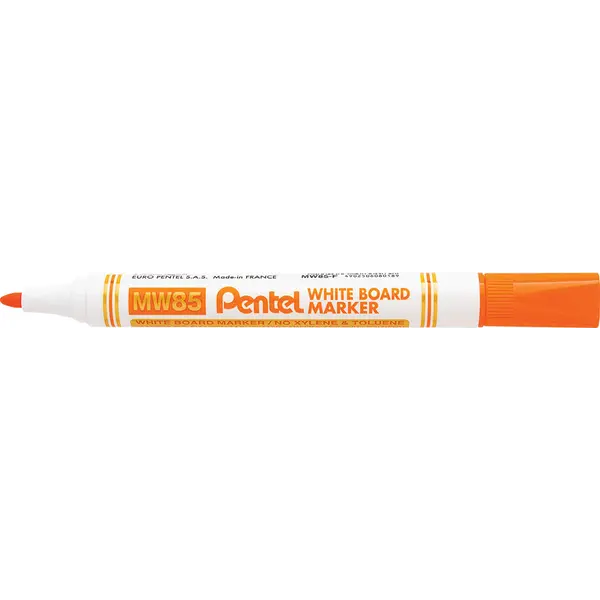 238079-EC Marker za ploču PENTEL MW85-F narančasti okrugli vrh P12/576