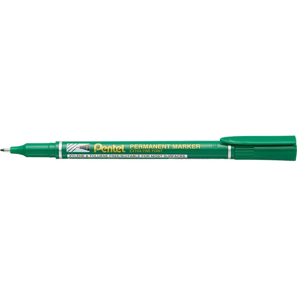 238084-EC Flomaster fineliner PENTEL 0,5 permanent NF450-D zeleni P12/576