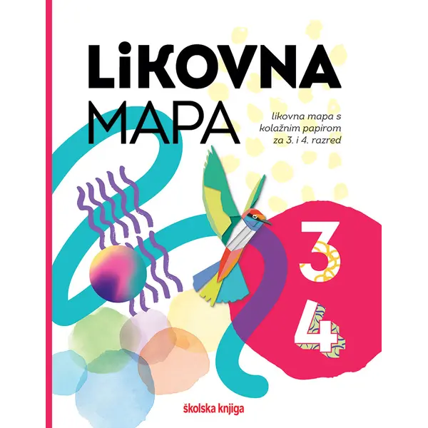 238418-EC Mapa za likovni odgoj ŠK s kolaž pap. UMJETNOST I JA 3-4 P1/10/400