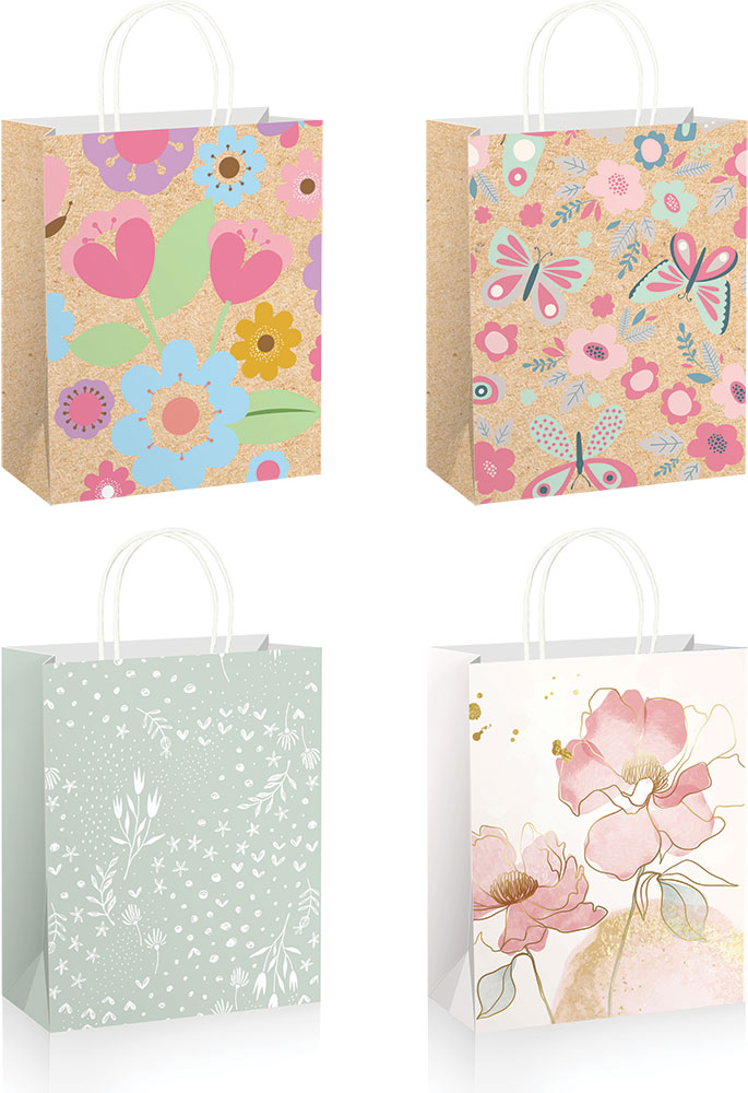 238637-EC Vrećica M natron 150g Flowers 18x23x10cm 77540 P12/240