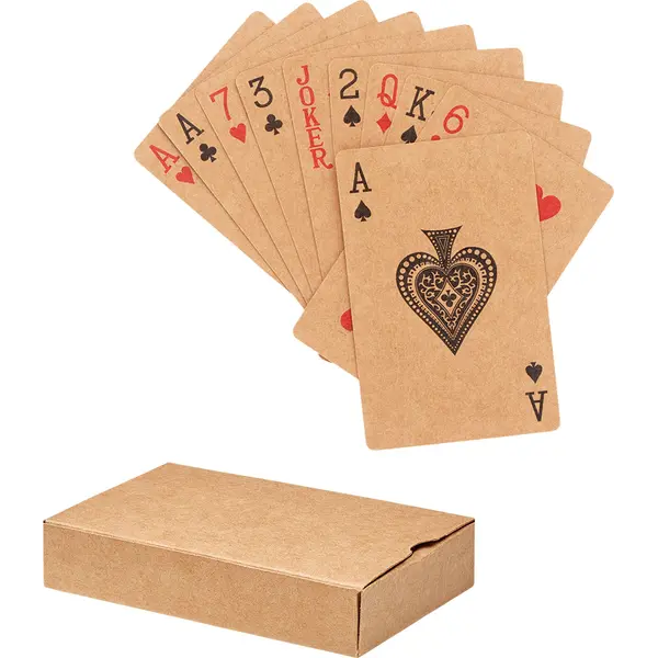 238735-EC Karte igraće Aruba za Poker, Blackjack, Solitaire, recikl. papir, 54kom P1/200