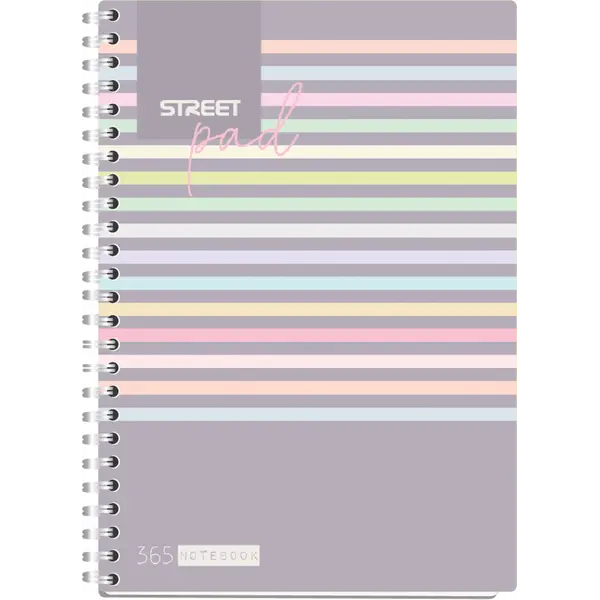 239014-EC Blok kolegij A4/K STREET PAD STRIPES 100L 67150 P15