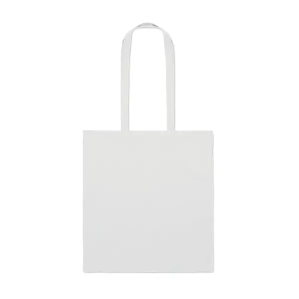 241876-EC Torba shopping pamučna 140g Cottonel bijela duga ručka, 38x42 cm