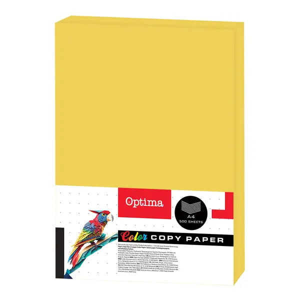 242670-EC Papir fotok.OPTIMA A4 intenziv LEMON 80gr. 500/1 DC201 P5
