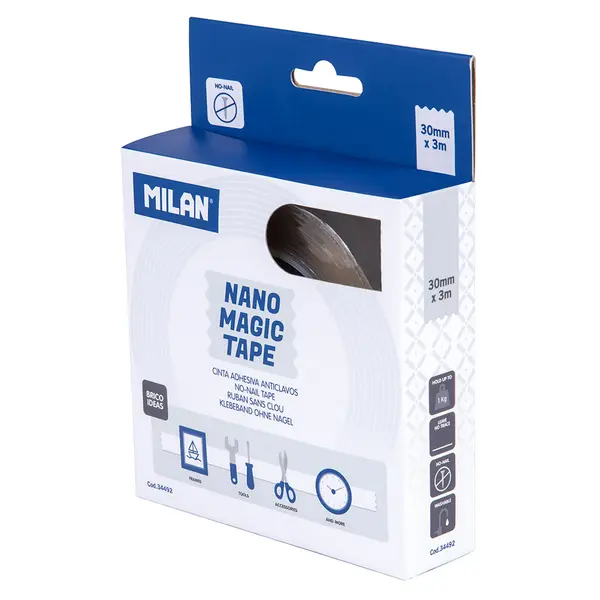 244590-EC Obostrano ljepljiva gel traka 30mmX3mX2mm MILAN bls P5/40