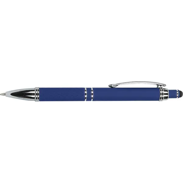 244776-EC Ol.kem.Praga Rubber metalna, touch screen vrh, navy plava P50/500