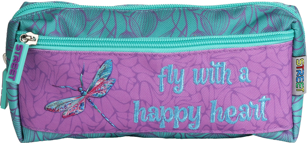 245132-EC Pernica vrećica četvrtasta 2 zipa Street DRAGONFLIES P50