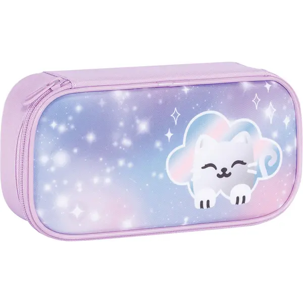 245658-EC Pernica četvrtasta Compact Jumbo TIGER FAMILY Kitty in Clouds prazna P24