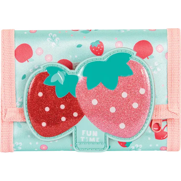 245729-EC Novčanik dječji TIGER FAMILY Fun Time Strawberry Love P24