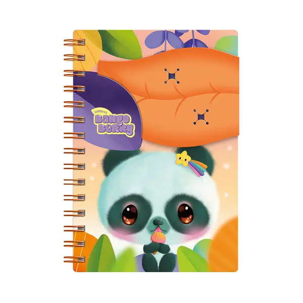 245781-EC Notes spiralni Bangoberry Pally Panda 200 stranica 15x20.4 P6