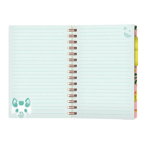 245782-EC Notes spiralni Bangoberry Piggy Pig 200 stranica 15x20.4 P6