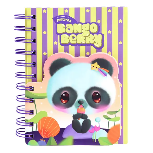 245783-EC Notes spiralni Bangoberry Pally Panda 200 + 80 stranica 11.5x14.5 P6