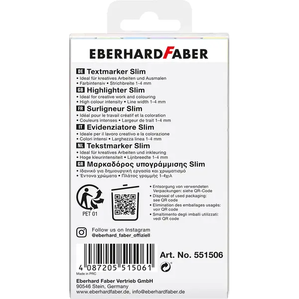 246297-EC Signir EBERHARD FABER GenTrend Pastel 6/1 blister P6/60