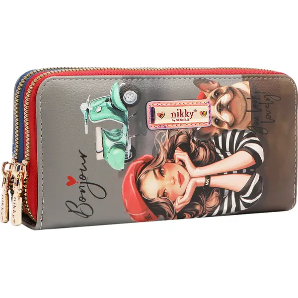 246797-EC Novčanik fashion NIKKY Eiffel Dreams FW25 19x9,5x4,5 cm NK20376 P48
