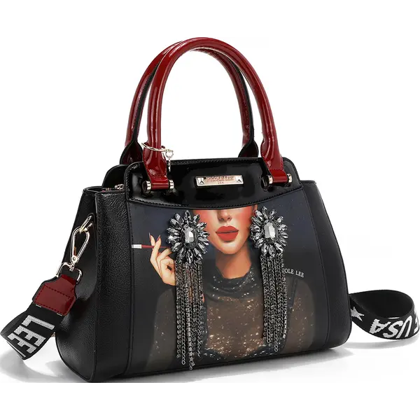 246815-EC Torba fashion NICOLE LEE SLB FW25 38x16,5x15 cm SLB17209 P12