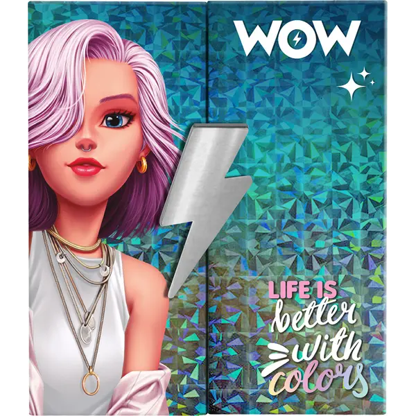 247000-EC Paleta sjenila za oči WOW Generation P6/24