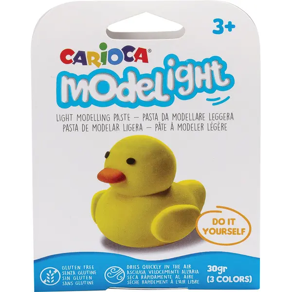 241376-EC Masa za modeliranje CARIOCA Animal dispL.sort (pingvin, patka, dino)P16/64 NETTO