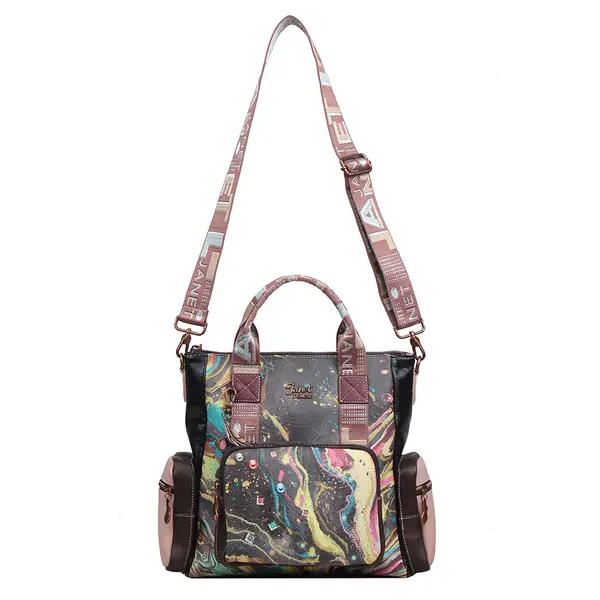 247318-EC Torba/Ruksak fashion Janet mini Golden Time FW25 34X14X29 cm J-126A P12