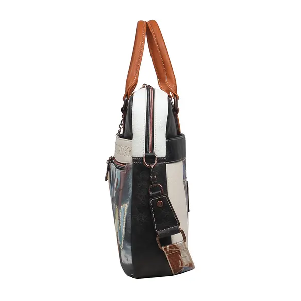 247322-EC Torba fashion poslovna Janet mini Master Piece FW25 40X10.5X31 cm J-155A P14