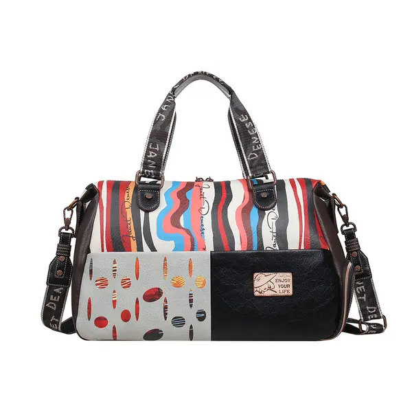 247334-EC Torba fashion putna Janet mini Tempus Fugit FW25 47X23X27 cm J-017F P14