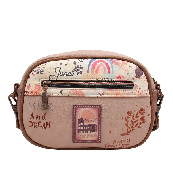 245965-EC Torba fashion Janet A tour of Rome 21.5x6x16 cm J-002C P33