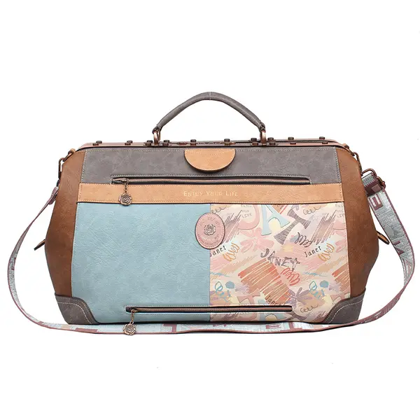 245991-EC Torba fashion Janet Flowery city 50x21x32 cm J-004B P10