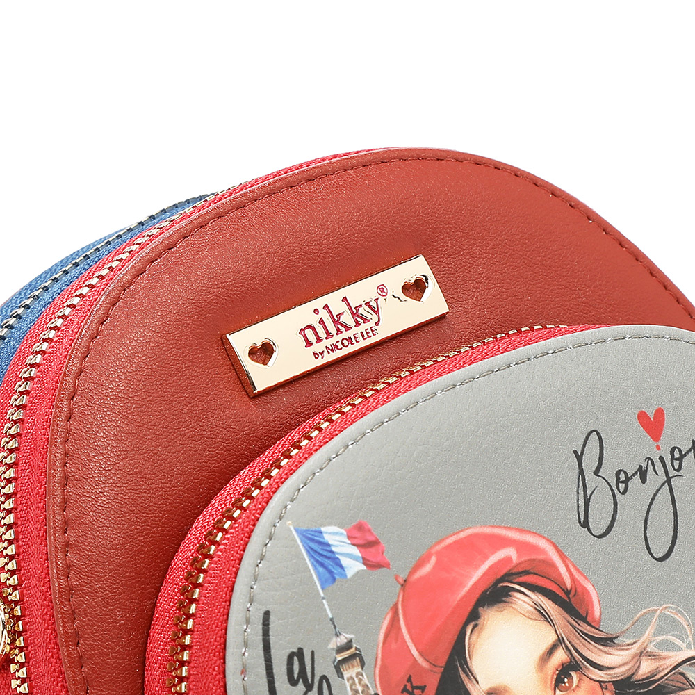 246807-EC Torba fashion mini NIKKY Eiffel Dreams FW25 4x8,5x4,5 cm NK24001 P48
