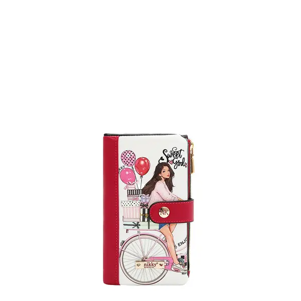 248254-EC Novčanik fashion NIKKY Sweet Girl SS26 10x17,5x2 cm NK22520 P48