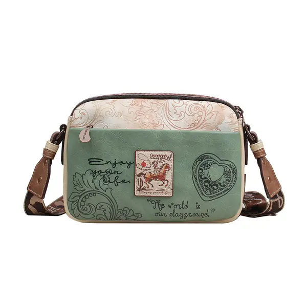 248318-EC Torba fashion Janet SS26 Western Odyssey 24x6x18cm J-029E