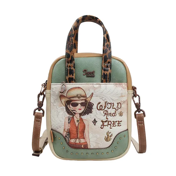 248326-EC Torba fashion Janet SS26 Western Odyssey 18x8x22.5cm J-174