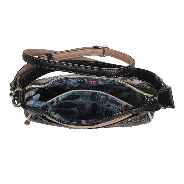 248353-EC Torba fashion Janet SS26 Lotus Lover 25.5X8X19cm J-207