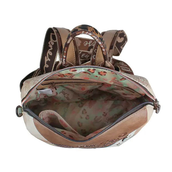 248368-EC Torba/ruksak fashion Janet SS26 Western Odyssey 31x14x31cm J-156A