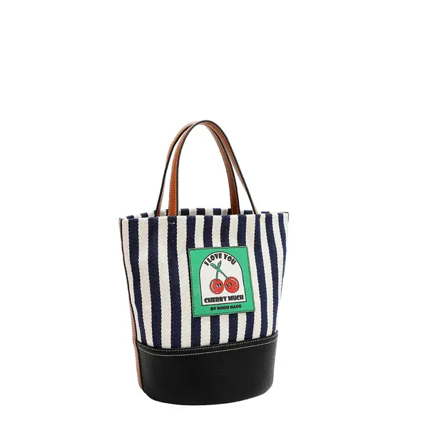 248403-EC Torba i torbica fashion NODUNADU Navy SS26 25x25x18 NN1155 P24