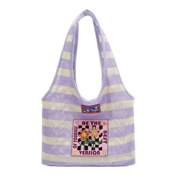 248409-EC Torba fashion NODUNADU Purple SS26 42x27x13 NN1170 P24