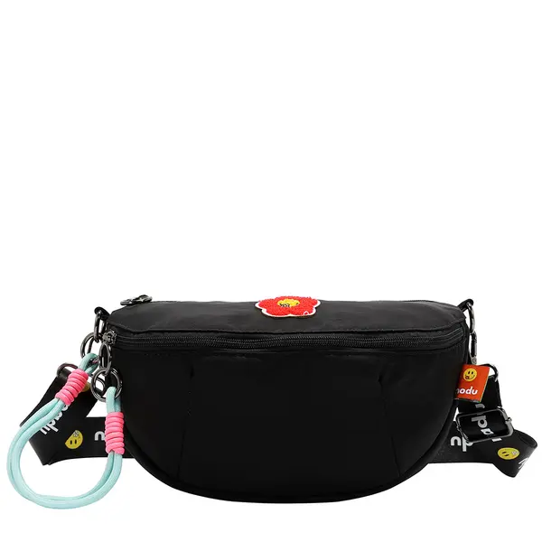 248418-EC Torba fashion NODUNADU Black SS26 29x16x6 NN1182 P24