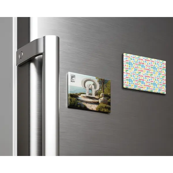 247642-EC Magnet razglednica BUKY 75x53mm četvrtasti spužvasti P24