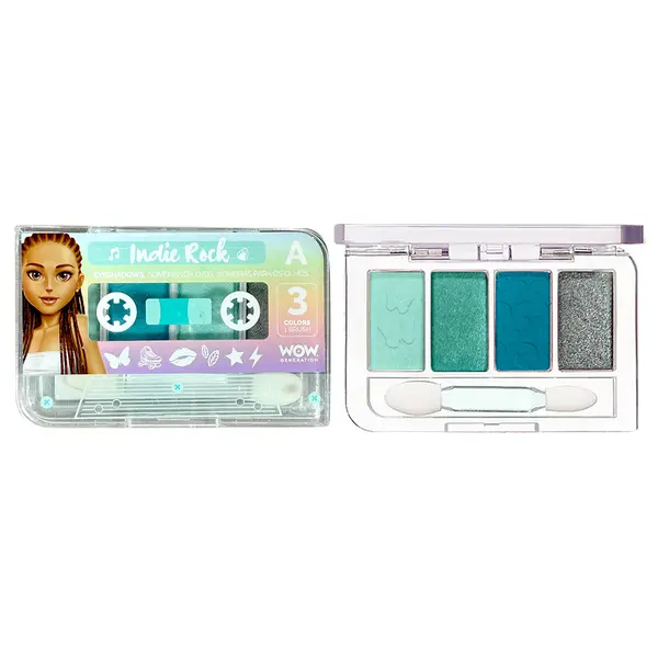 248641-EC Paleta sjenila za oči WOW Generation Mini Casette, sort P12