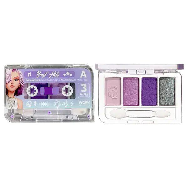 248641-EC Paleta sjenila za oči WOW Generation Mini Casette, sort P12