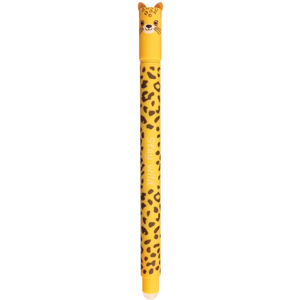 248752-EC Gel pen 0,7 piši briši EBERHARD FABER Erase it! Leopard, plava P12/144