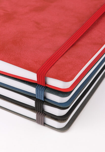 248826-EC Notes POLARIS flexi A5 14x21cm t.plavi P20/40