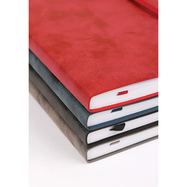 248826-EC Notes POLARIS flexi A5 14x21cm t.plavi P20/40