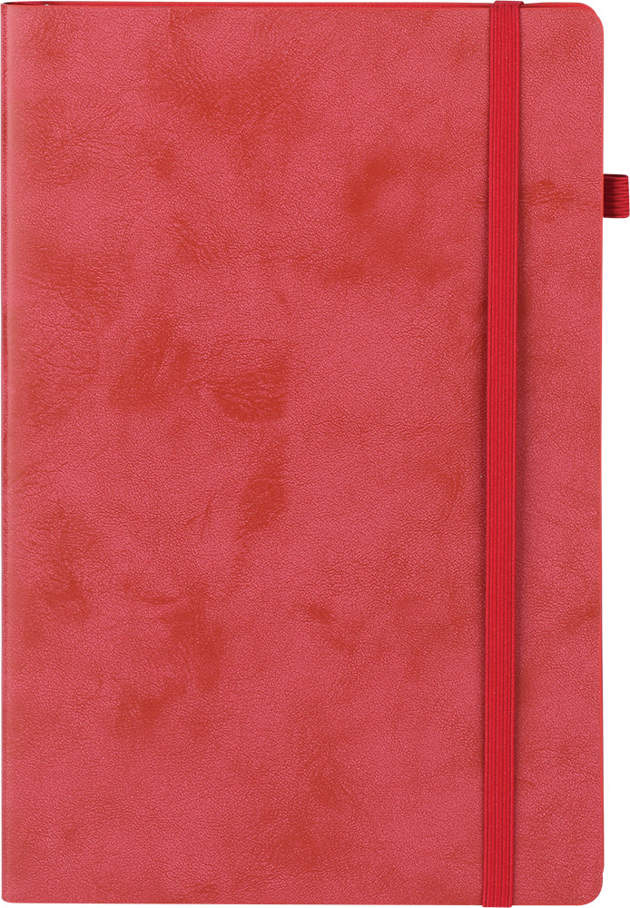 248823-EC Notes POLARIS flexi A5 14x21cm t.crveni P20/40