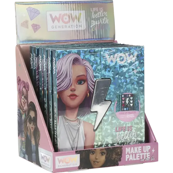 247000-EC Paleta sjenila za oči WOW Generation P6/24