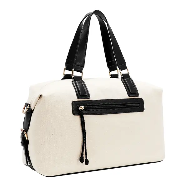 249055-EC Torba fashion NODUNADU Black FW26 40,5x21x16,5 cm NN1202-BK P24