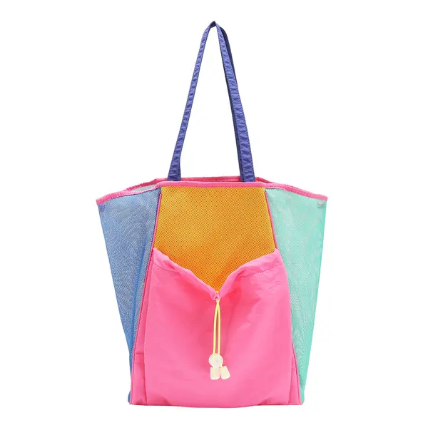249056-EC Torba fashion NODUNADU Pink FW26 41x37x15 cm NN1204-PK P24