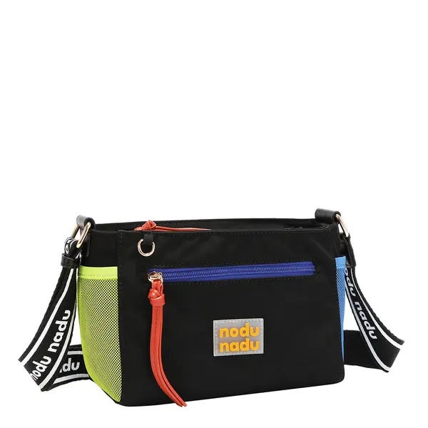 249059-EC Torba fashion NODUNADU Black FW26 23x16x11,5 cm NN1208-BK P24