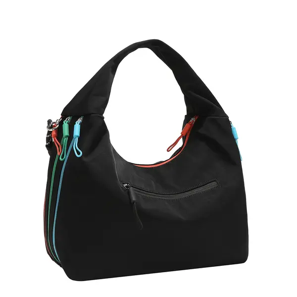 249082-EC Torba fashion NODUNADU Black FW26 32x26x15 cm NN1210-BK P24