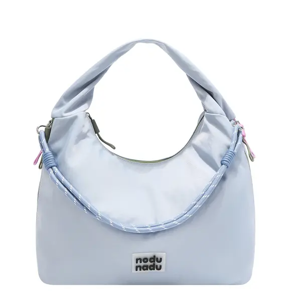 249084-EC Torba fashion NODUNADU Blue FW26 32x26x15 cm NN1210-BU P24