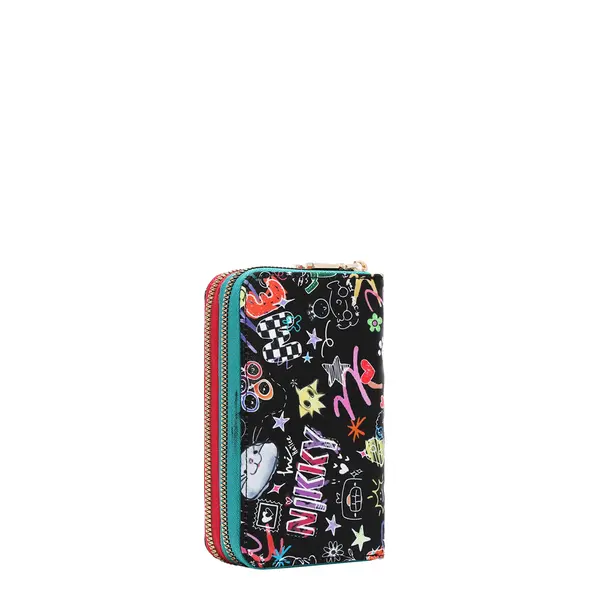 249136-EC Novčanik fashion NIKKY Just for fun Black FW26 10x16x4,5cm NK24003-JFF-BK P48